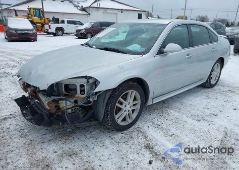 2014 Chevrolet Impala Limited Ltz из США, поврежденный, VIN 2G1WC5E34E1110698